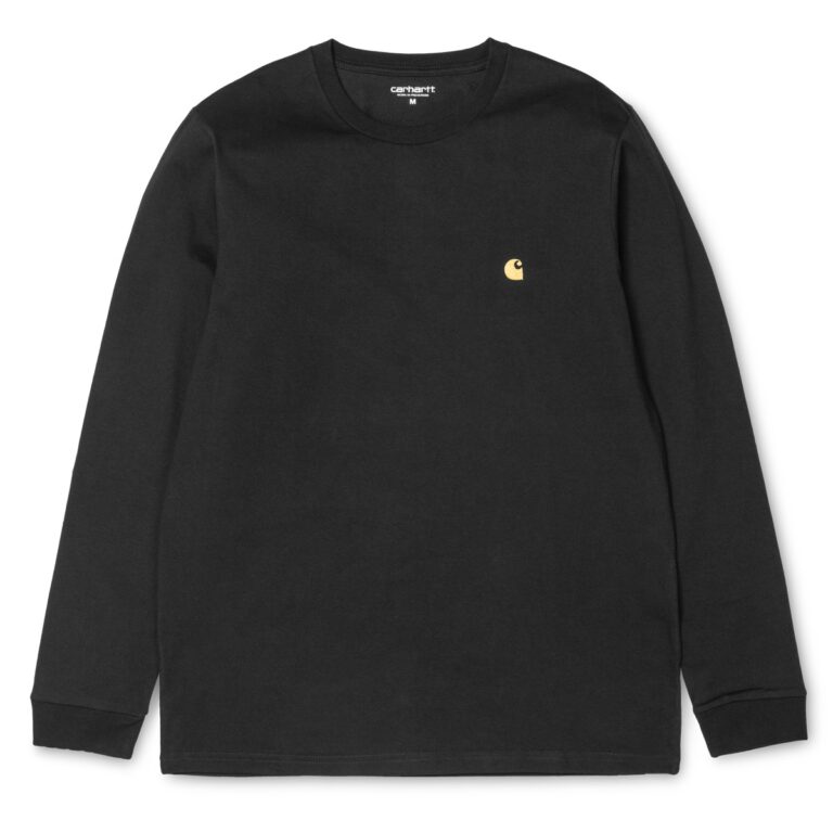 Carhartt Chase L/S T-Shirt Black