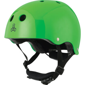 Triple8 LiL 8 Neon Green Glossy Børnehjelm