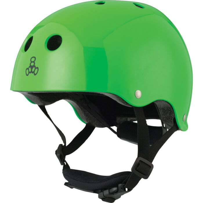 Triple8 LiL 8 Neon Green Glossy Børnehjelm