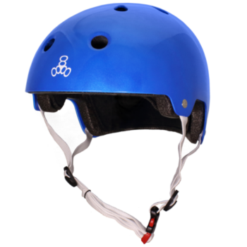 Triple8 Dual Certified Metallic blue gloss