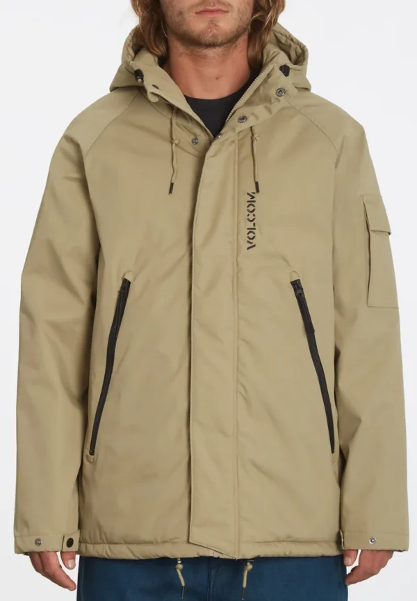 Volcom Stoke Stone Jacket Khaki