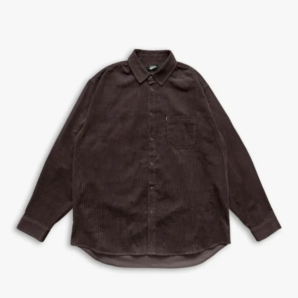 Pasteelo Cordroy Shirt Coffee