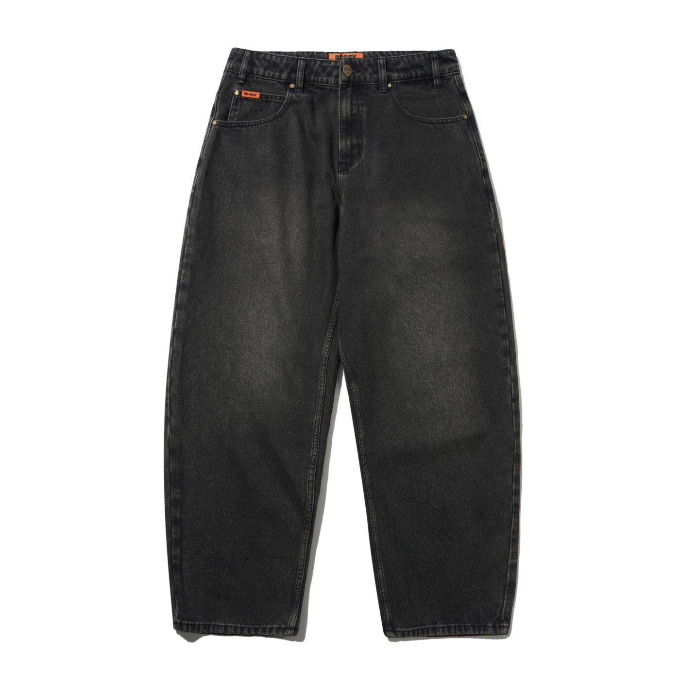 Butter Goods Baggy Denim Jeans Faded Black
