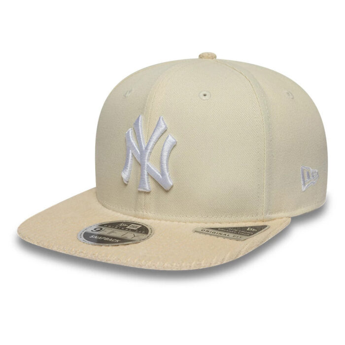 New Era - 9FIFTY Original Fit - Cord Visor - New York Yankees - Light Beige