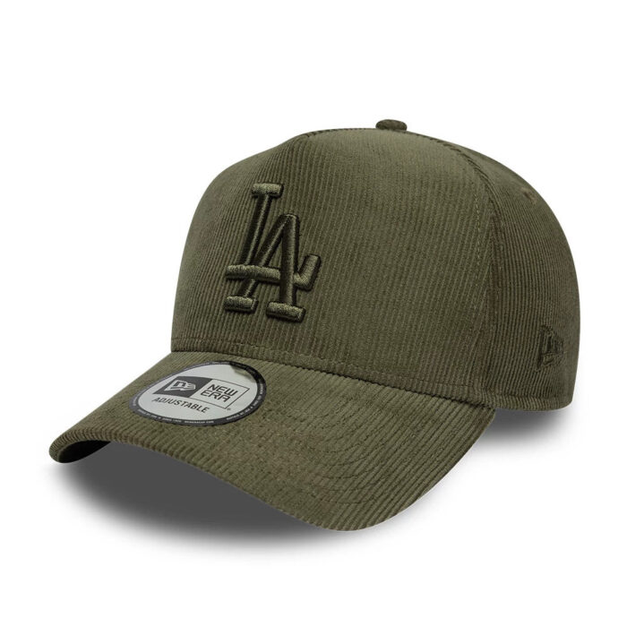 New Era - 9FORTY E-Frame - Cord - LA Dodgers - Olive