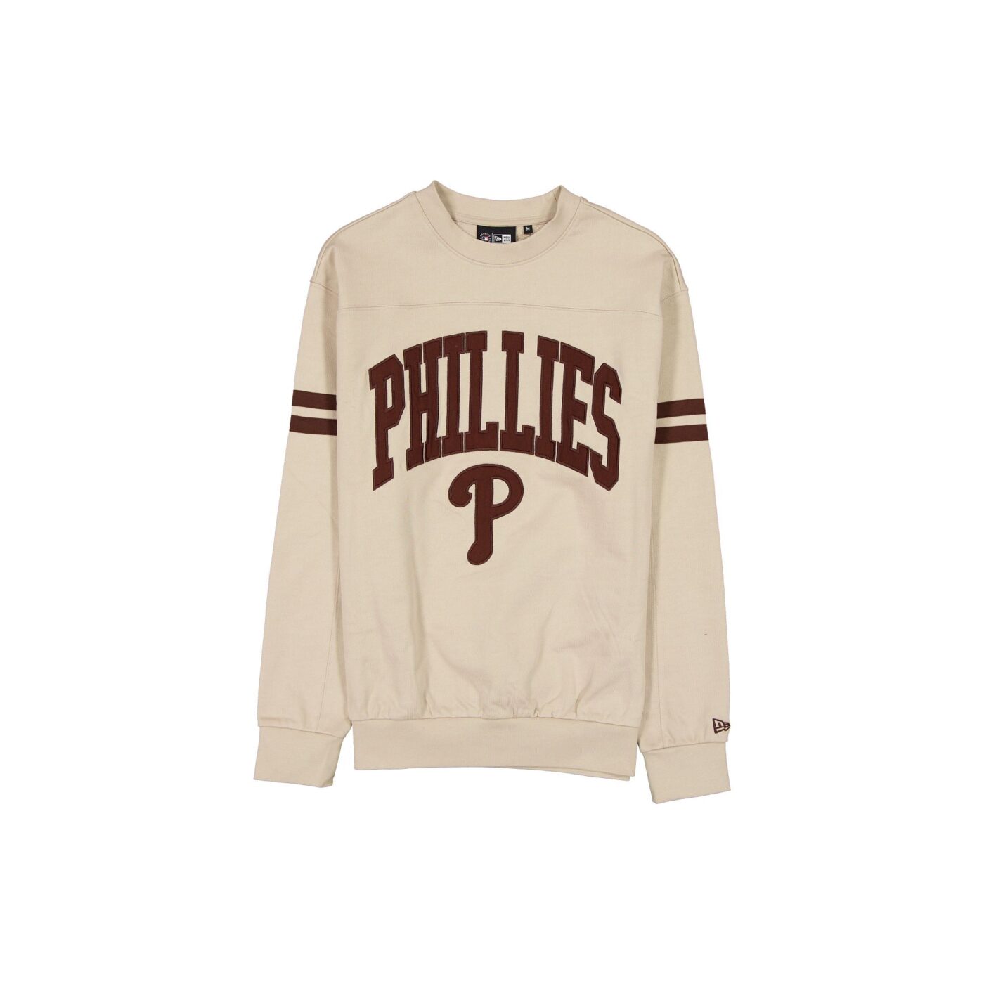 New Era - MLB Arch Graphic Crew Neck - Philadelphia Phillies - Light Beige