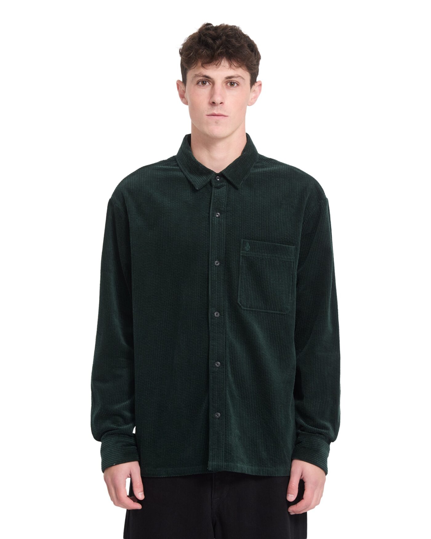 Volcom Fostered II Fløjlsskjorte Scarab