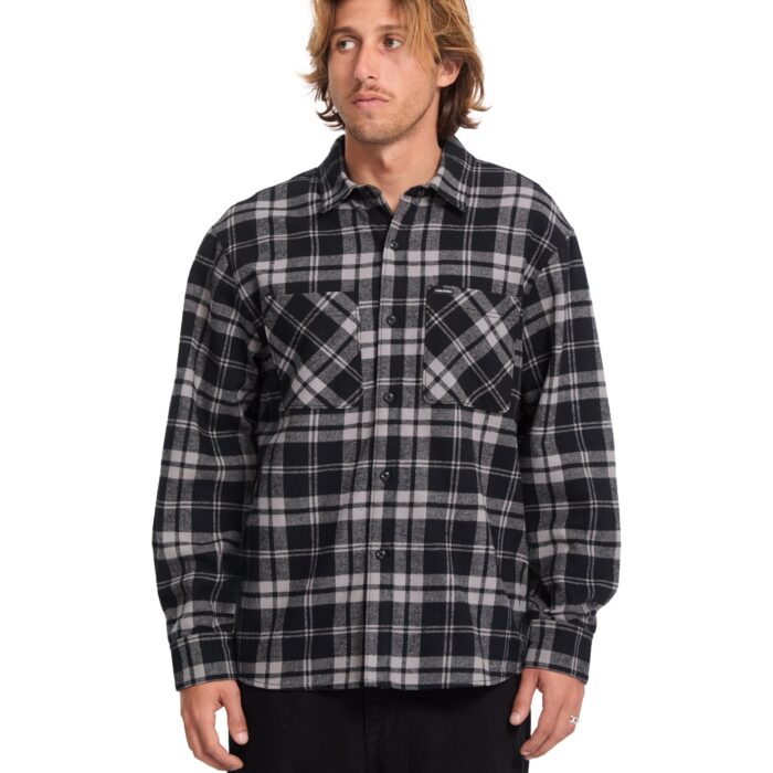 Volcom Hunkstone Skjorte Moonbeam