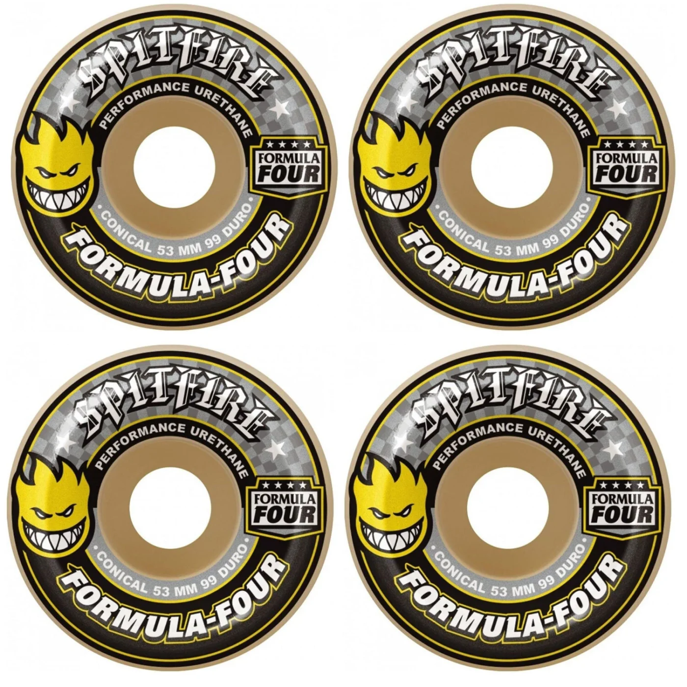 Spitfire Conical Formula Four 53mm 99 Duro